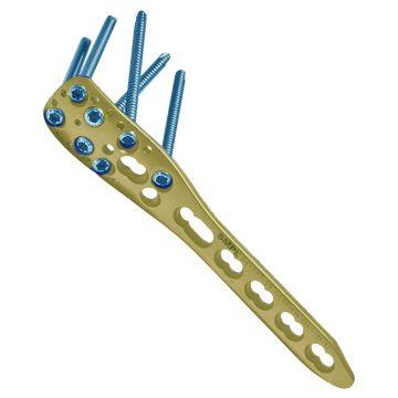 SMPL - Плечова проксимальна пластина, коротка, комбіновані отвори, з кутовою стабільністю, титан